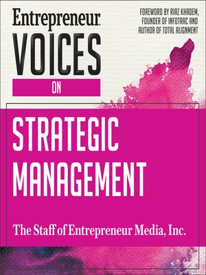 cover image of Entrepreneur Voices on Strategic Management